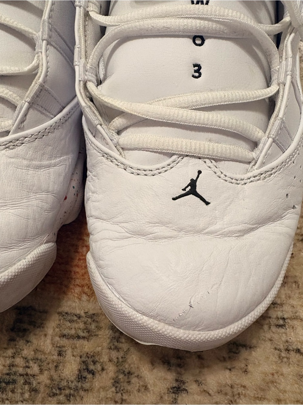 Jordan Men’s 6 Rings Mid Confetti Size 12 - Picture 5 of 12